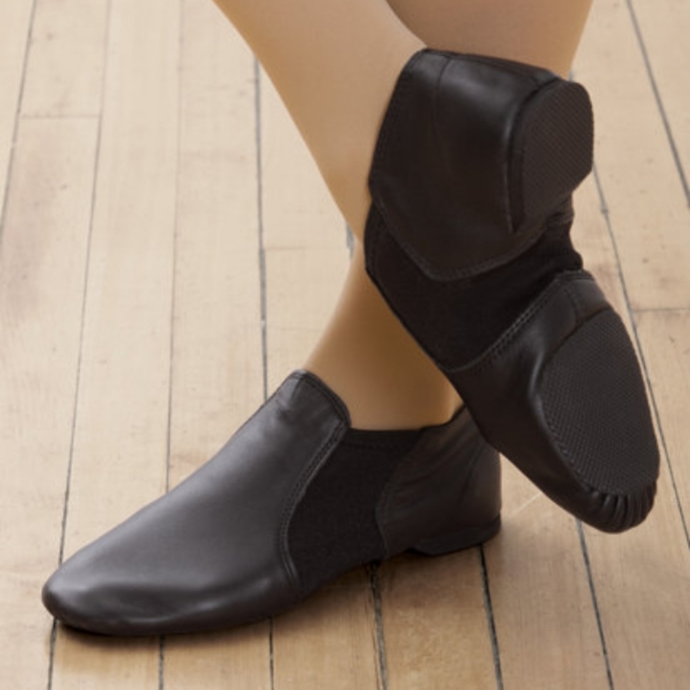 LAST PAIR!!! Youth Revolution Black Stretch Jazz Dance Shoes M BRAND NEW!!!